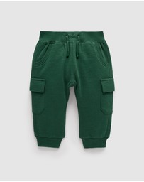 Purebaby - Cargo Track Pant -Kids-Babies