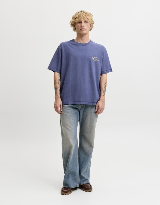 Jack & Jones - Jornorrebro SS Crew Neck Typo Tee Noos