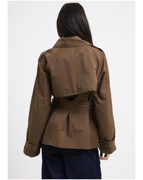 Alice In The Eve - Tessa Cinched Trench Coat