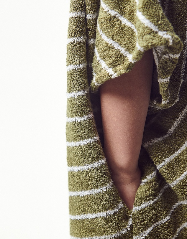 Sand Society - Kids Beach/Bath Bamboo Poncho - Sage