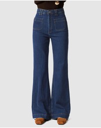 & Other Stories - High-Waist Bootcut Jeans