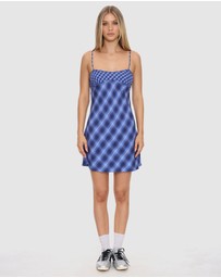Thrills - High Speed Check Mini Dress