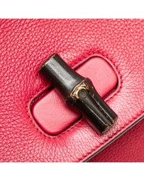 Pre-Loved by Azura Reborn - Pre-Loved Medium Leather Bamboo Daily Satchel