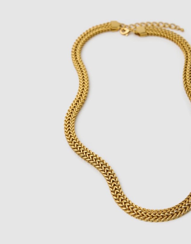 Oxford - Sabine Herringbone Chain Necklace