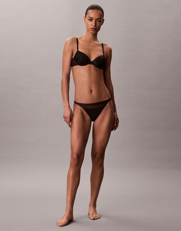 Calvin Klein - Sheer Mesh High Waisted Bikini