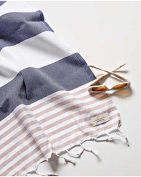 Miss April - Flamenco Turkish Beach Towel
