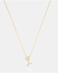 Georgini - Georgini Luxury Letters Y Initial Pendant Gold