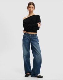 Cotton On - Everfine LS Batwing Knit Top