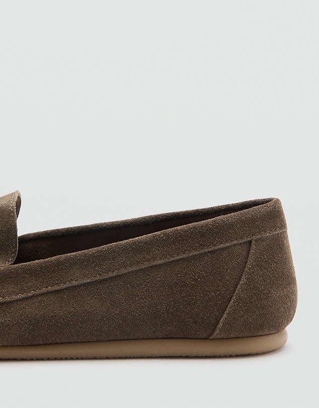 M.N.G - Suede Moccasin