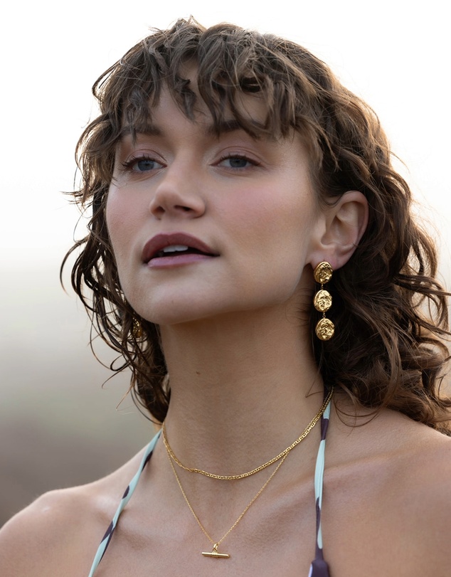 Native Sol - Havana Drop Earrings