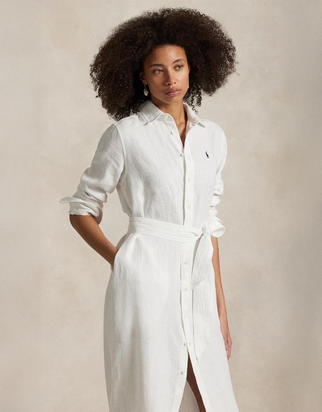 Polo Ralph Lauren - Belted Linen Shirtdress