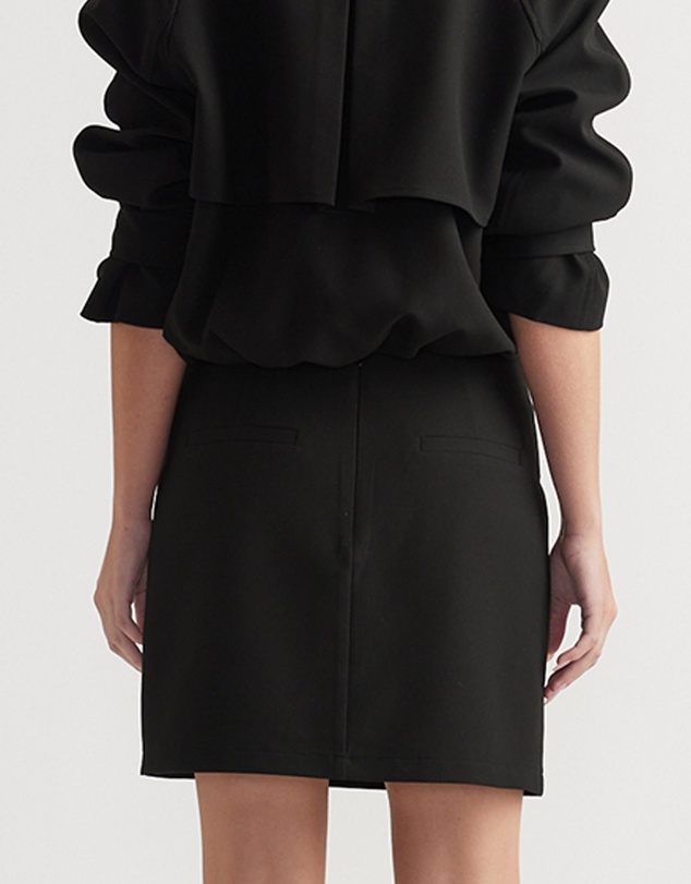 Decjuba - Ava Tie Detail Mini Skirt