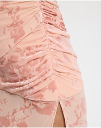 Lover - Carlene Burnout Maxi Skirt