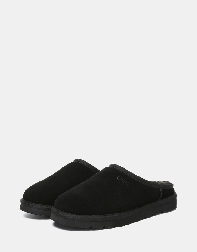 EVERAU - Australian Shepherd Ugg Nano Classic Slipper Cow Suede Upper House Shoes