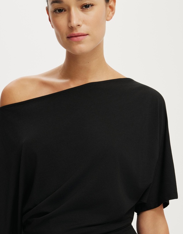 Cotton On - Sonny Cold Shoulder Short Sleeve
