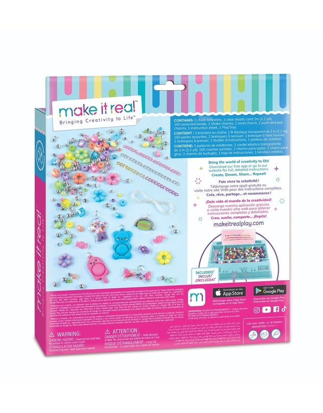 Make It Real - Make It Real Pop! Shake! Twist! DIY Bracelet Kit