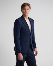 Oxford - Blake Wool Blend Peak Lapel Blazer