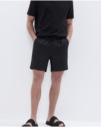 UNISON - Linen Pull On Short