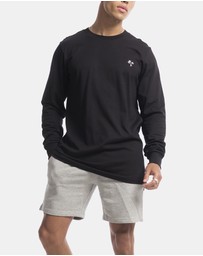 Vacancy Co - Palm Embroidery Long Sleeve Tee