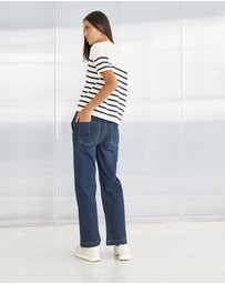 DRICOPER DENIM - Cody Kick Flare Astro Trousers