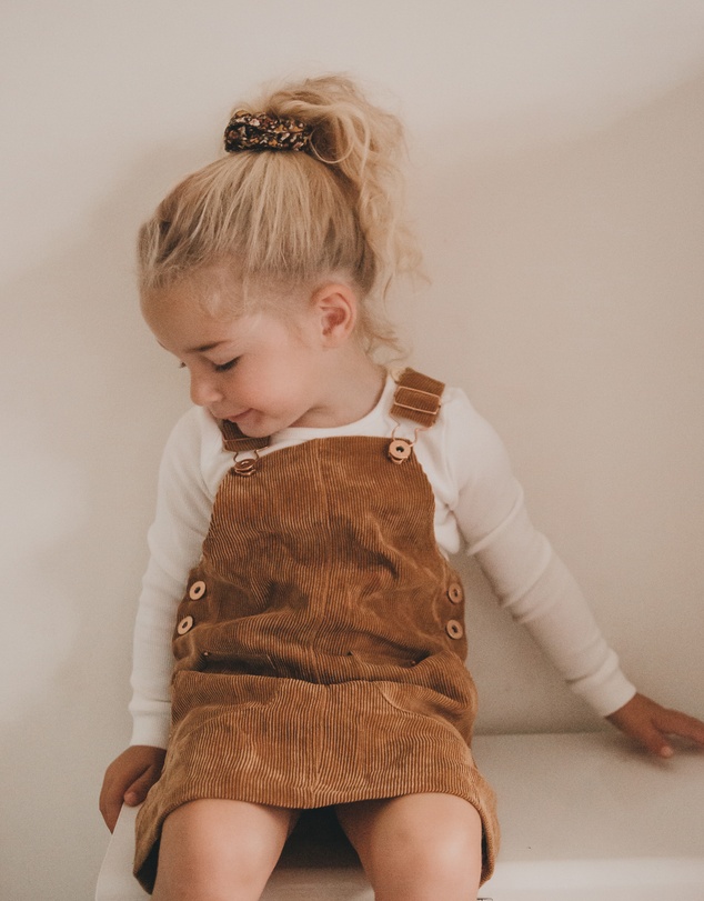 WITH LOVE FOR KIDS - Hazel Cord Pinafore Dress - Babies - Kids