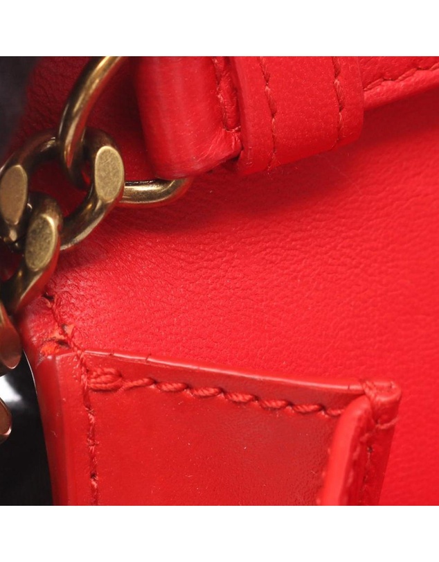 Balenciaga - Pre-Loved Calfskin Hourglass Wallet On Chain