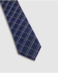 Oxford - Malcolm Check 7Cm Silk Tie