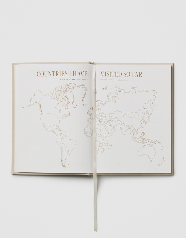 Printworks - Printworks Bon Voyage Travel Journal-Blue Beige