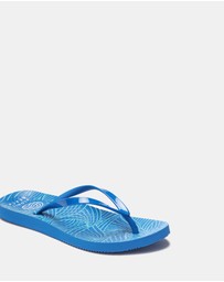 Vionic - Noosa Print Toe Post Sandal - Wave Blue