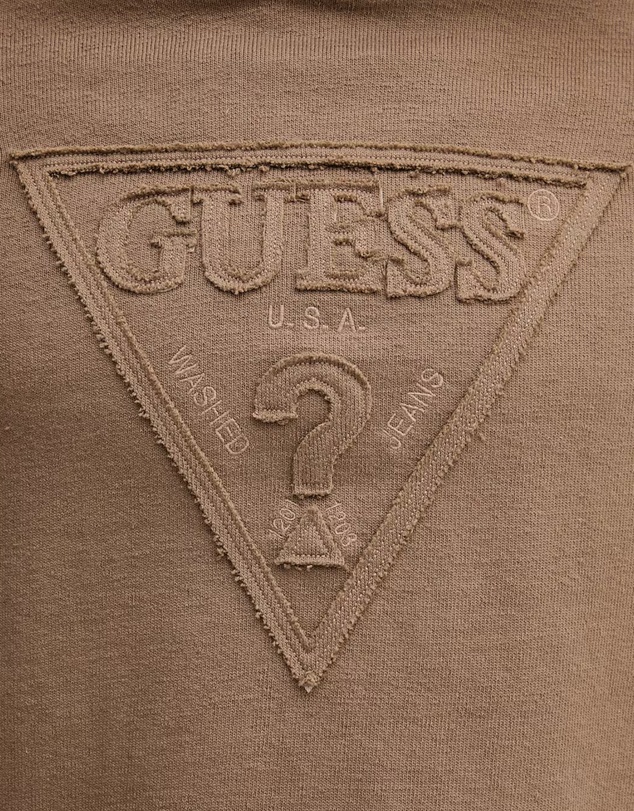 GUESS - Triangle Raw Patch Hoodie