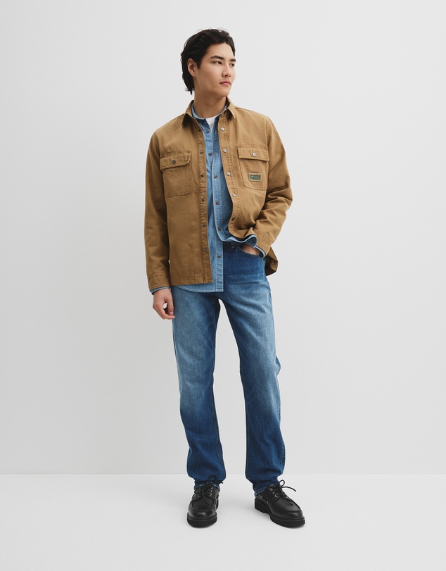 Country Road - Workwear Garment Dyed Canvas Overshirt