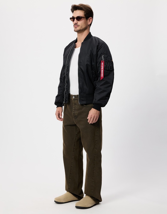 Alpha Industries - Ma-1 With Gun Metal Lining