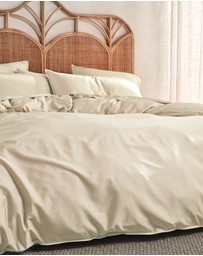 Linen House - Nara Bamboo Cotton 400TC Quilt Cover Set