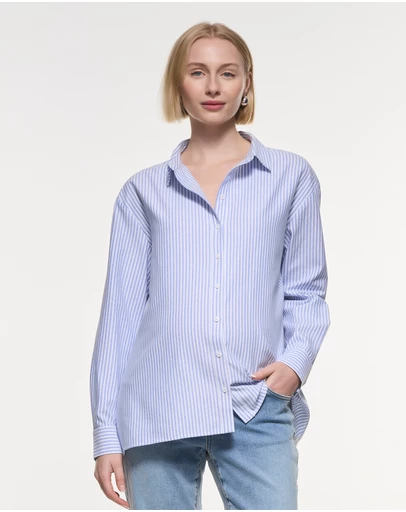 Soon Maternity - Classic Cotton Shirt