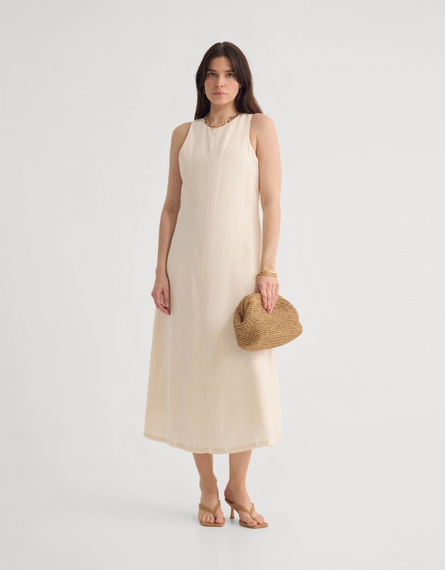 Oxford - Miriam Linen Blend Dress
