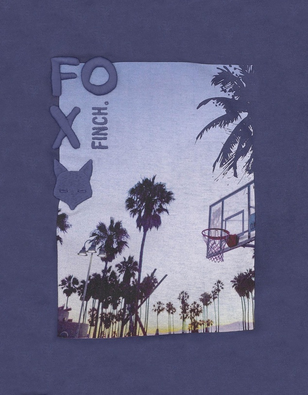 Fox & Finch - Casablanca Organic Palm Tee - Kids
