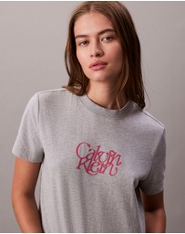 Calvin Klein Jeans - Script Logo Graphic Slim T-Shirt