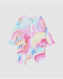 Minihaha - Cali Print LS Rash Suit - Babies-Kids