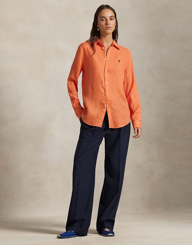 Polo Ralph Lauren - Classic Fit Linen Shirt - The ICONIC Exclusive