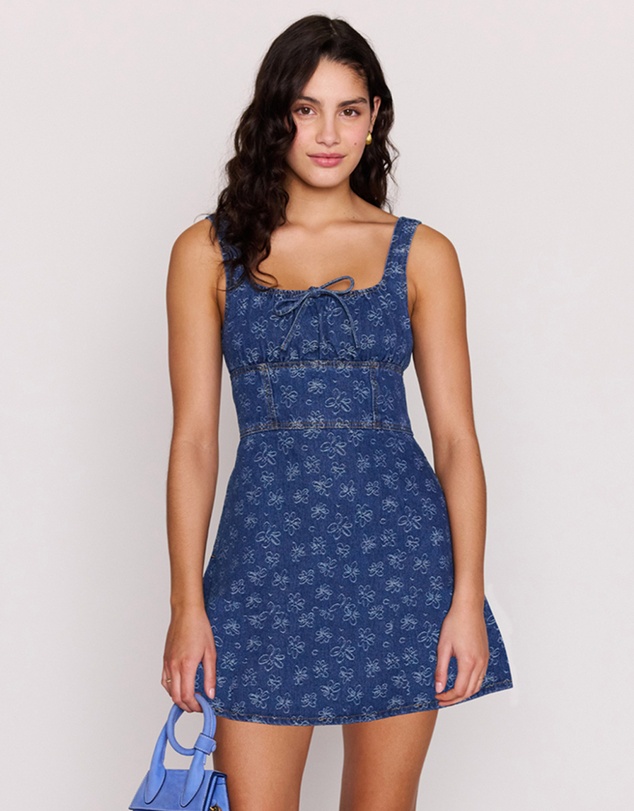 MINKPINK - Neve Denim Mini Dress