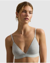 Polo Ralph Lauren - Polo Essentials Cotton Blend Unpadded Triangle Bralette