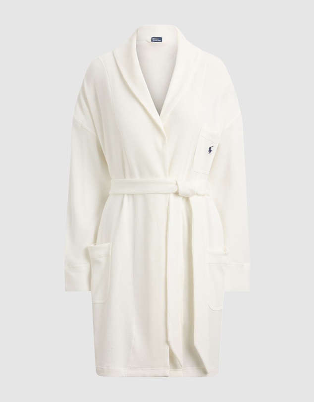 Polo Ralph Lauren - Club Waffle Organic Cotton & Modal Short Robe