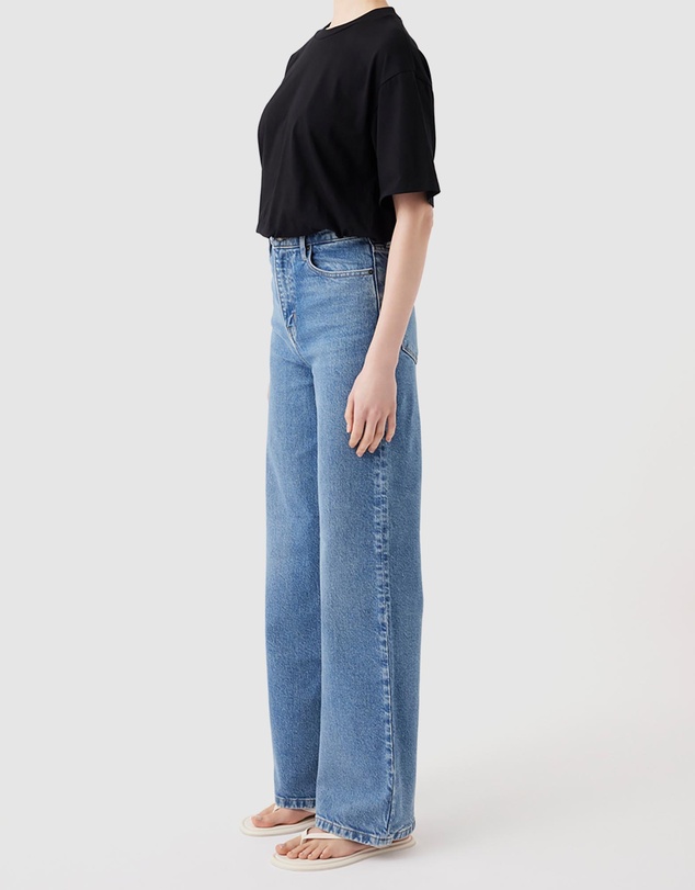 Outland Denim - Ellie High Wide Leg Jeans