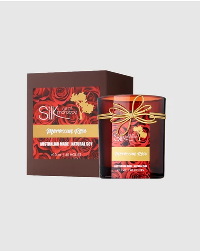 Silk Oil of Morocco - Moroccan Rose Natural Soy Candle