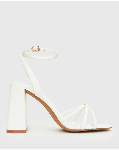Betts - Solana Strappy High Block Heel Sandals