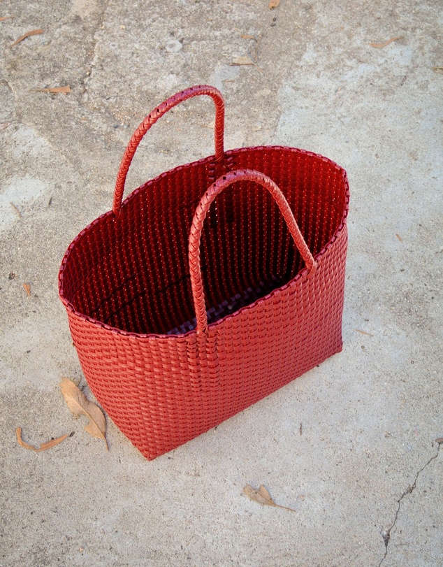 Mimmi Terra - Woven Eco Tote Amarena