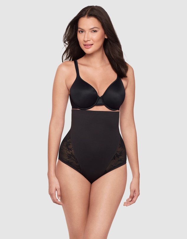 Miraclesuit Shapewear - Modern Romance Ultra-High Waist Lace Shapewear Brief