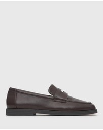 Betts - Wanda Square Toe Penny Loafers