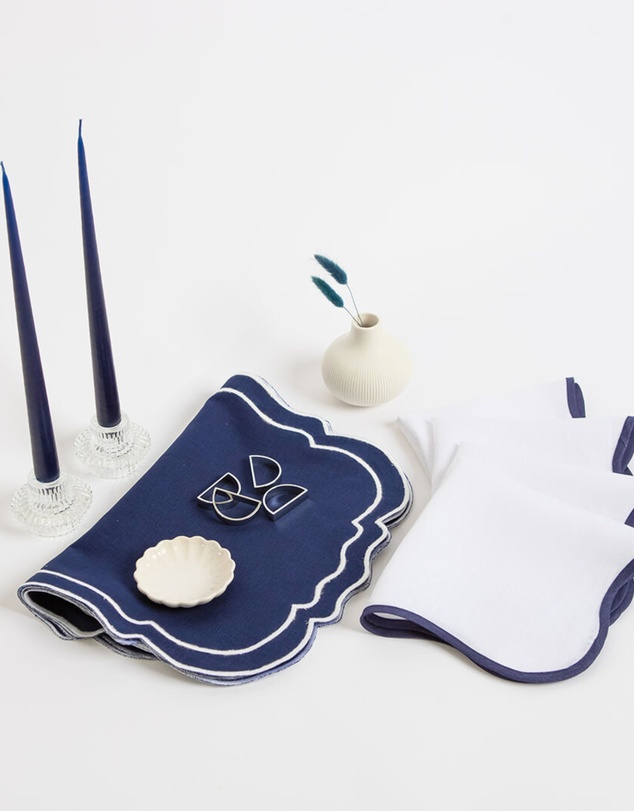 Tablescaped - All About Navy Tablescape Set