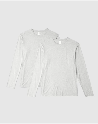 Boody - 2-Pack  Long Sleeve Crew Neck T-Shirt